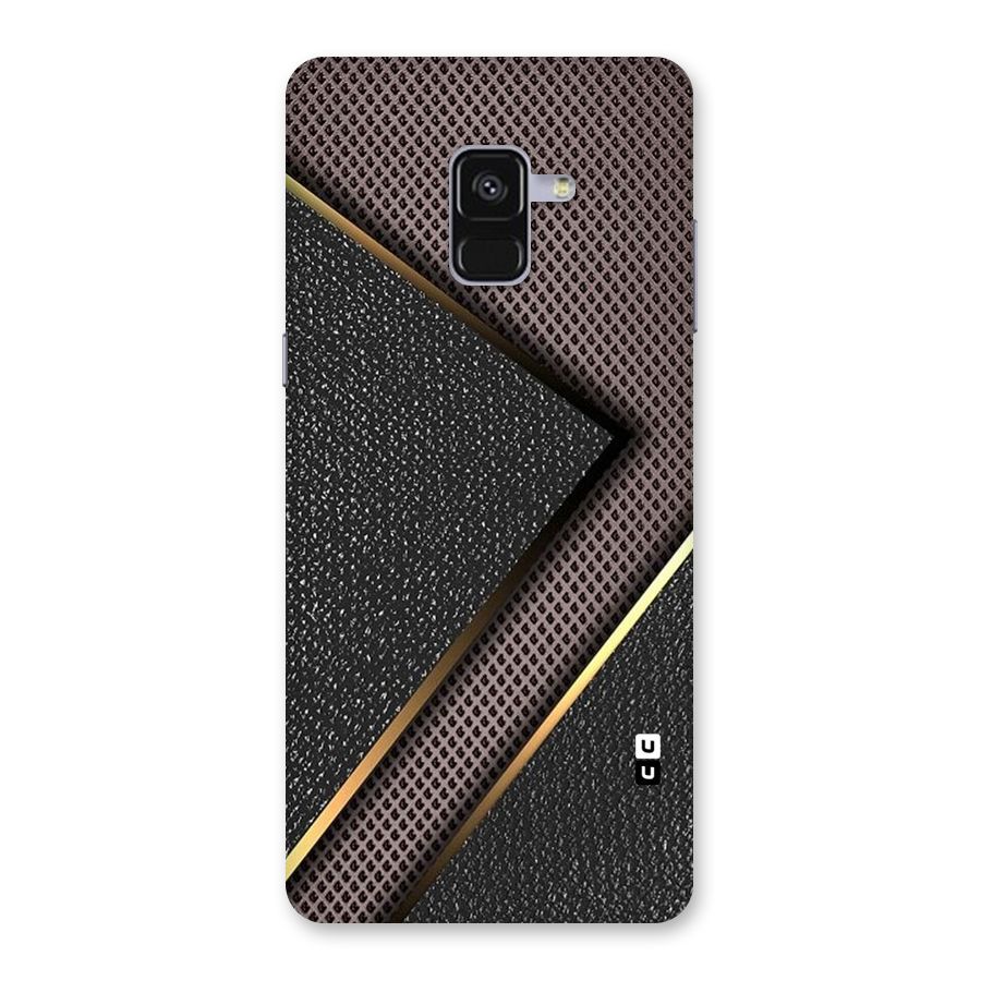 Rugged Polka Design Back Case for Galaxy A8 Plus