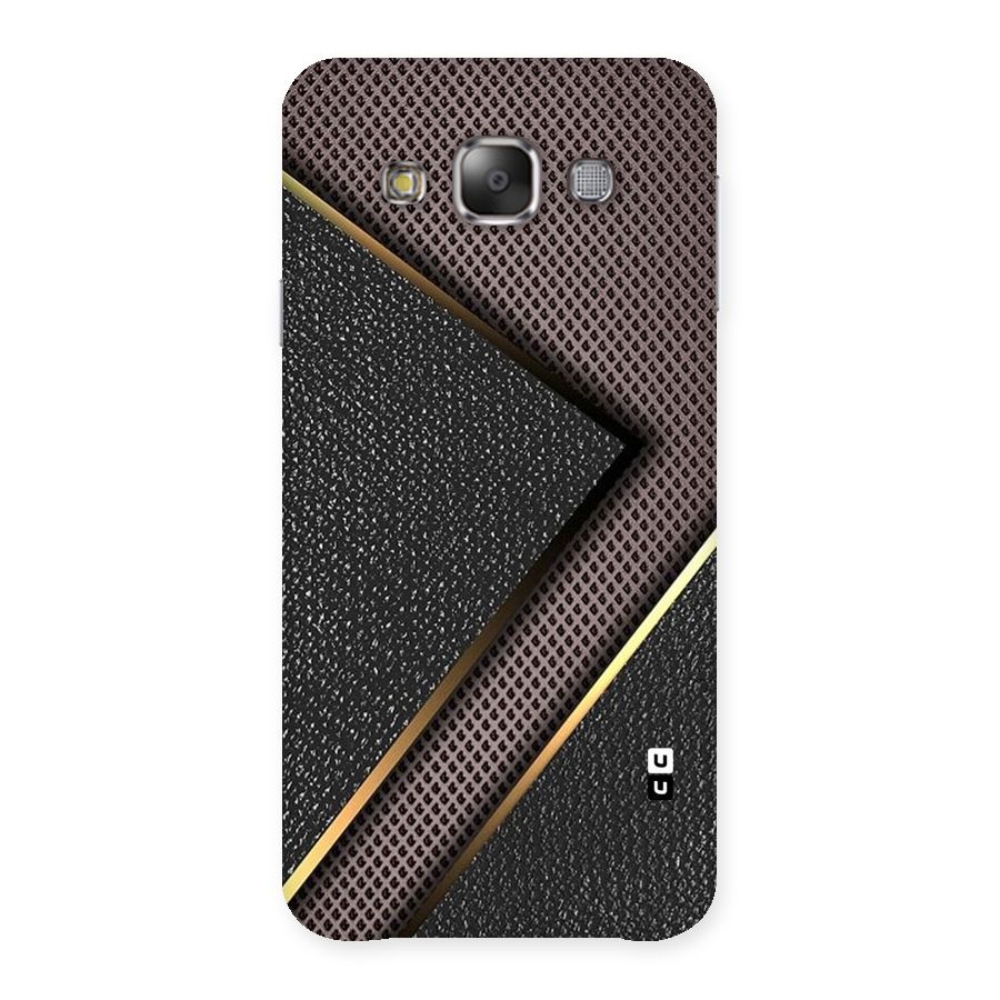 Rugged Polka Design Back Case for Galaxy E7