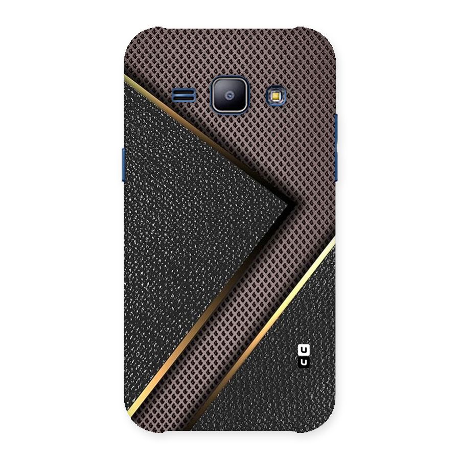 Rugged Polka Design Back Case for Galaxy J1