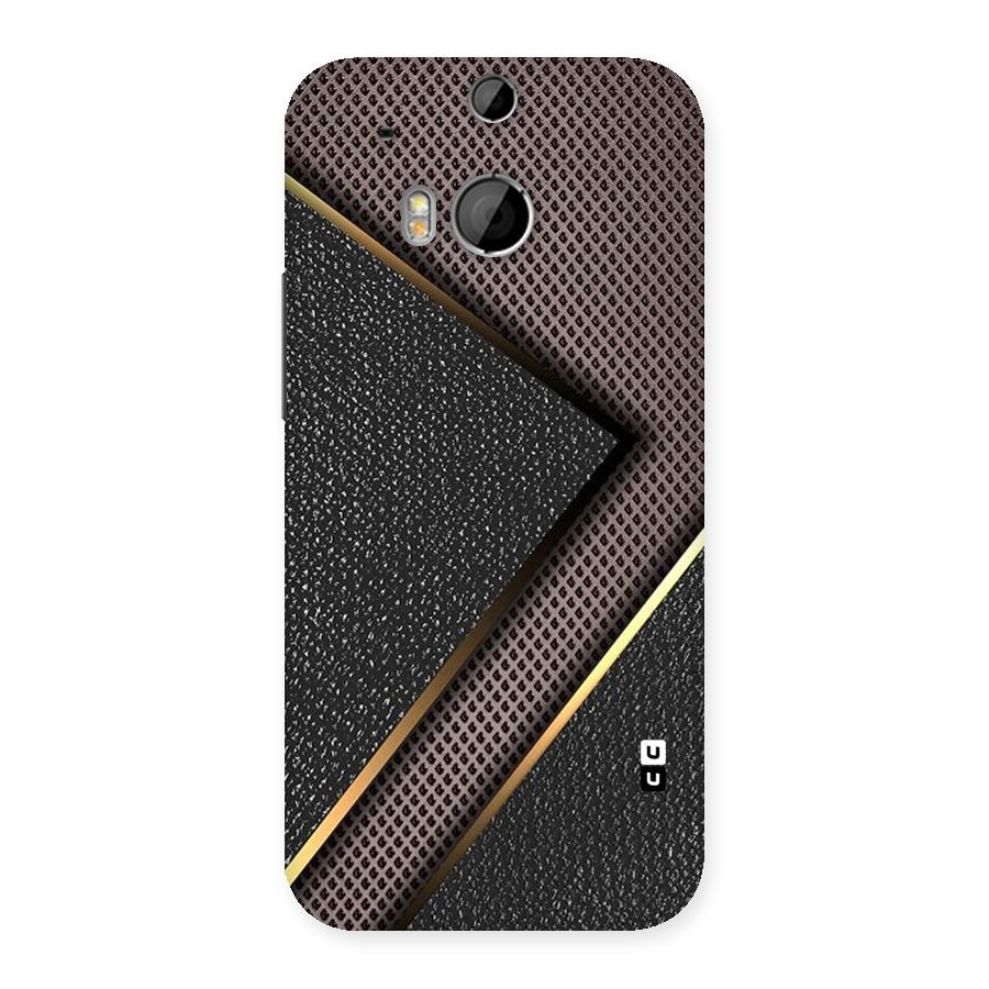 Rugged Polka Design Back Case for HTC One M8