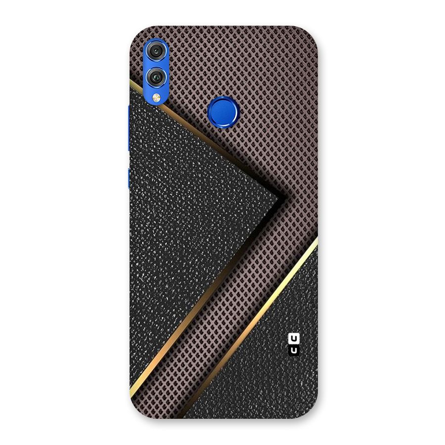 Rugged Polka Design Back Case for Honor 8X