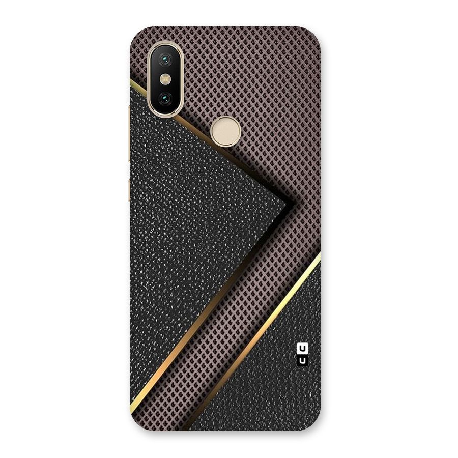 Rugged Polka Design Back Case for Mi A2