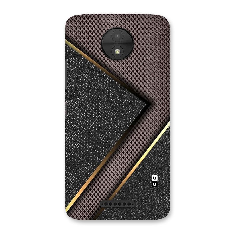 Rugged Polka Design Back Case for Moto C