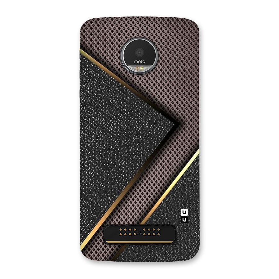 Rugged Polka Design Back Case for Moto Z Play