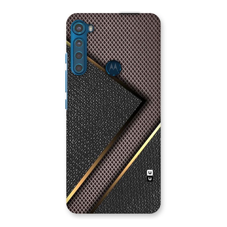 Rugged Polka Design Back Case for Motorola One Fusion Plus