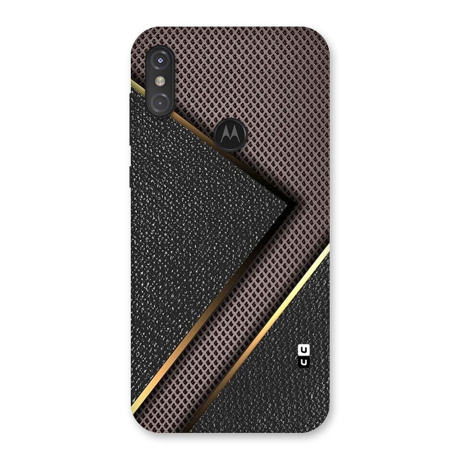 Rugged Polka Design Back Case for Motorola One Power