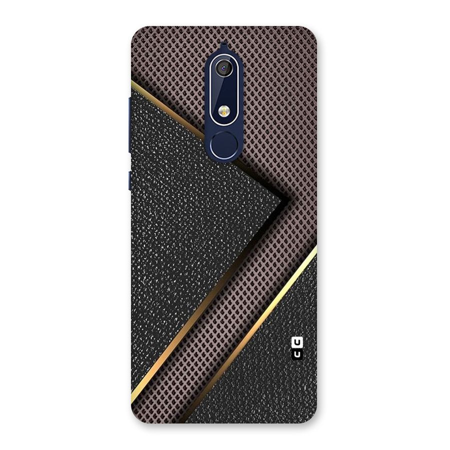 Rugged Polka Design Back Case for Nokia 5.1