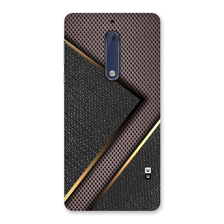 Rugged Polka Design Back Case for Nokia 5