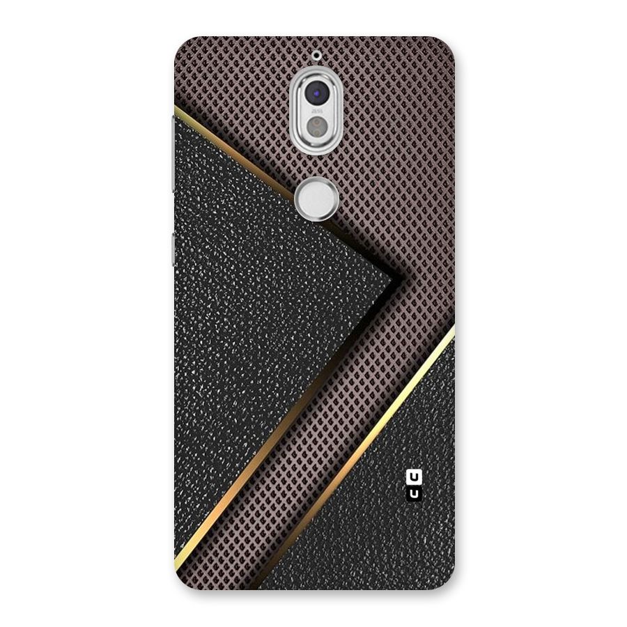 Rugged Polka Design Back Case for Nokia 7