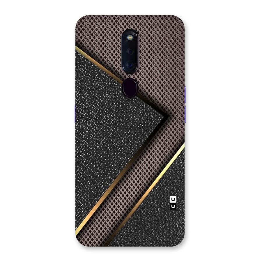 Rugged Polka Design Back Case for Oppo F11 Pro