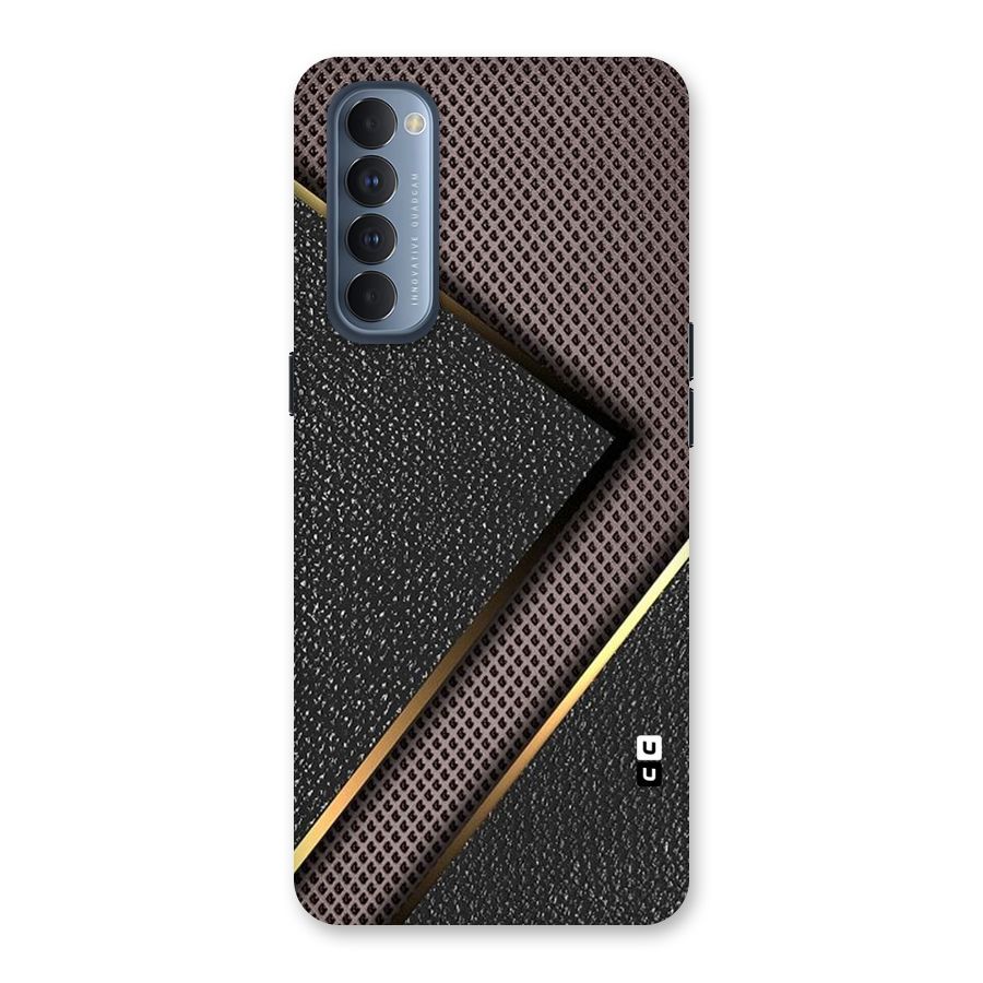 Rugged Polka Design Back Case for Reno4 Pro