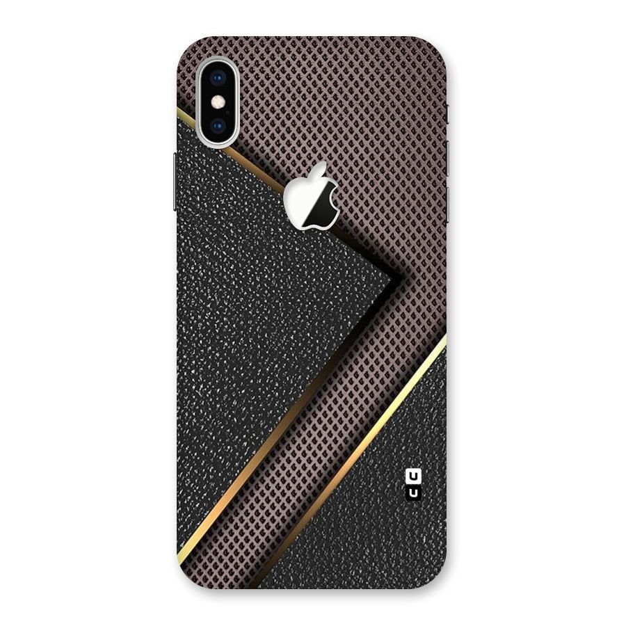 Rugged Polka Design Back Case for iPhone XS Max Apple Cut