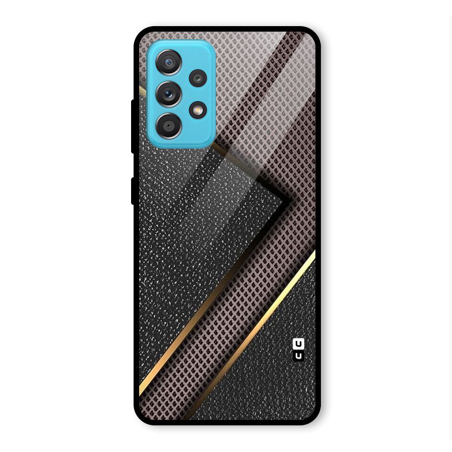 Rugged Polka Design Glass Back Case for Galaxy A52