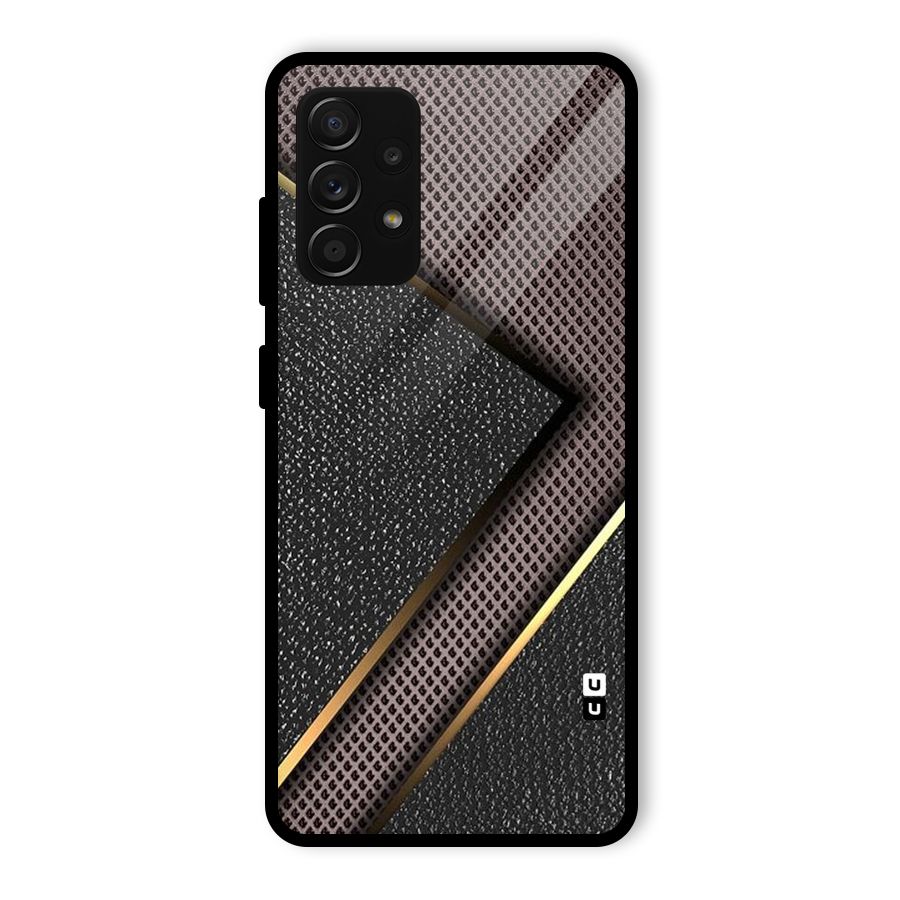 Rugged Polka Design Glass Back Case for Galaxy A53 5G