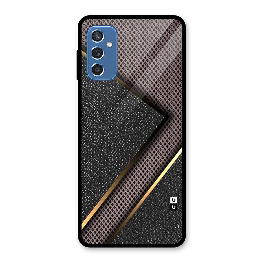 Rugged Polka Design Glass Back Case for Galaxy M52 5G