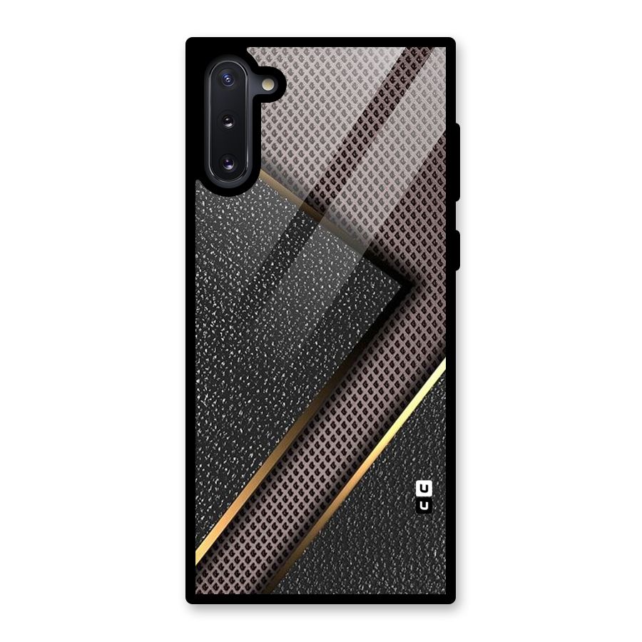 Rugged Polka Design Glass Back Case for Galaxy Note 10