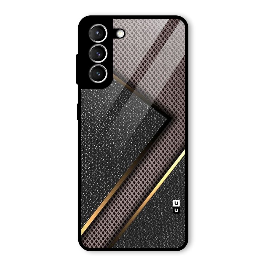 Rugged Polka Design Glass Back Case for Galaxy S21 5G