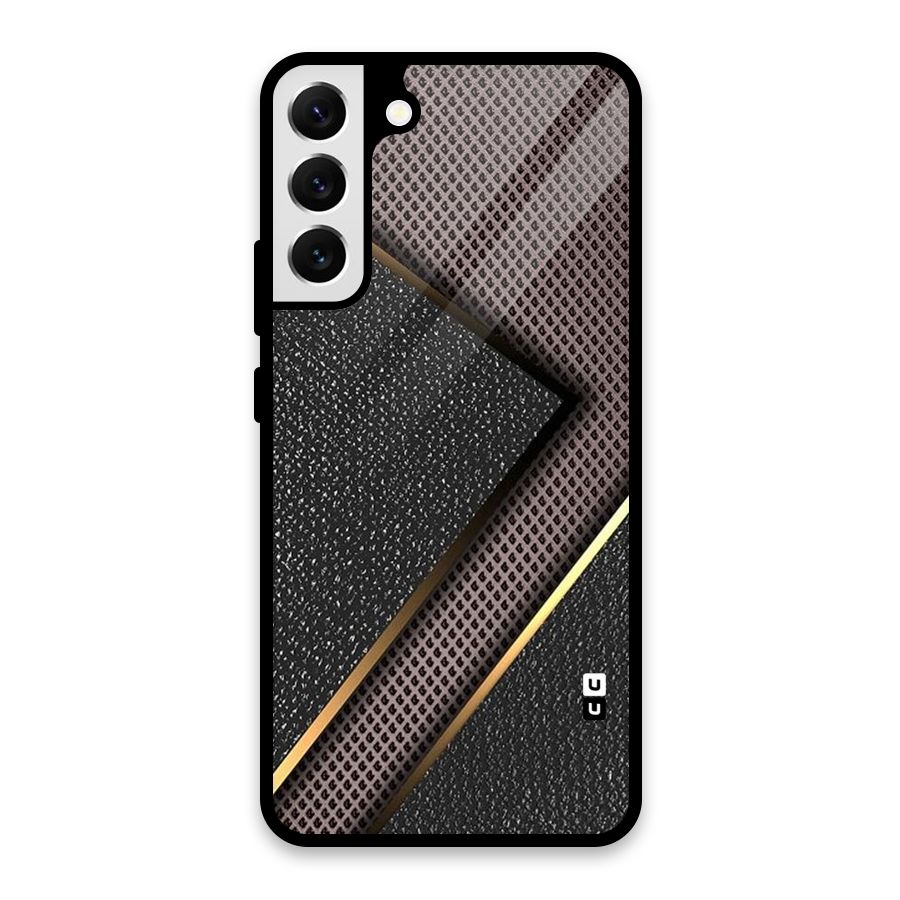 Rugged Polka Design Glass Back Case for Galaxy S22 Plus 5G