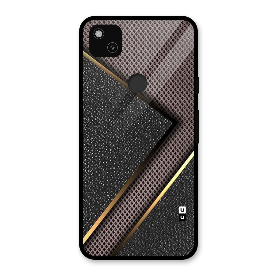 Rugged Polka Design Glass Back Case for Google Pixel 4a