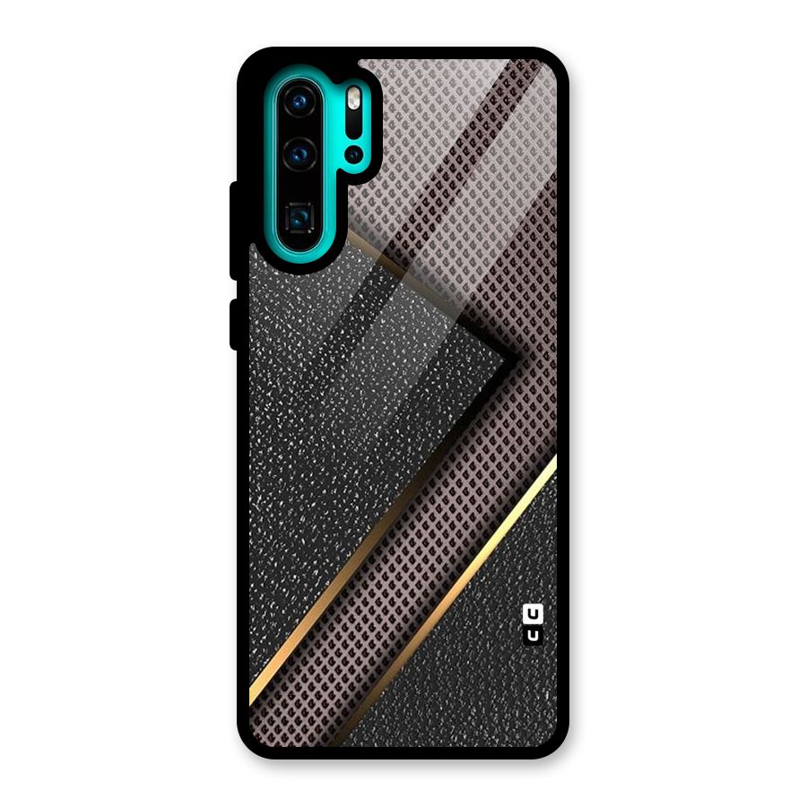 Rugged Polka Design Glass Back Case for Huawei P30 Pro