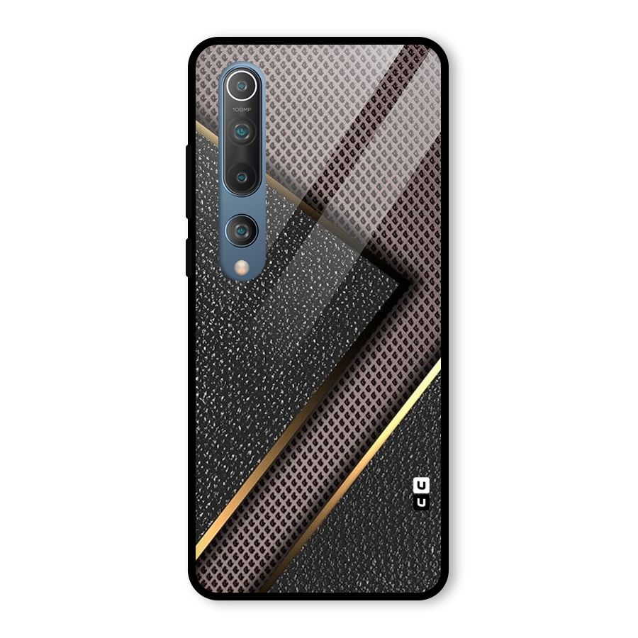 Rugged Polka Design Glass Back Case for Mi 10
