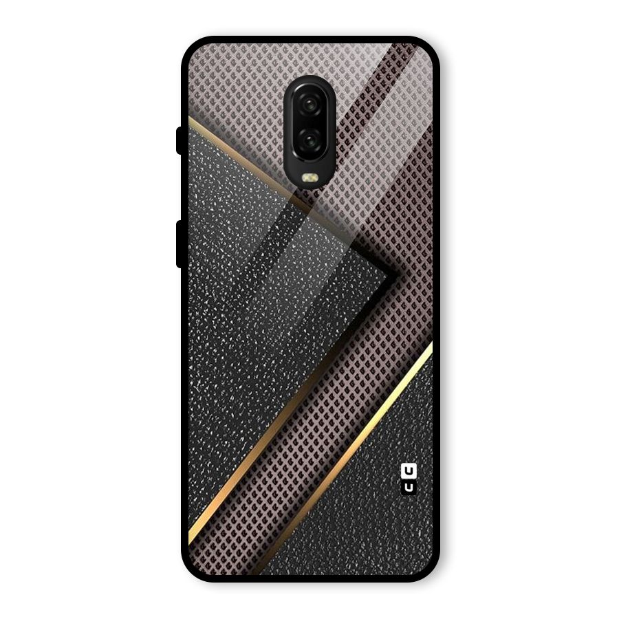 Rugged Polka Design Glass Back Case for OnePlus 6T