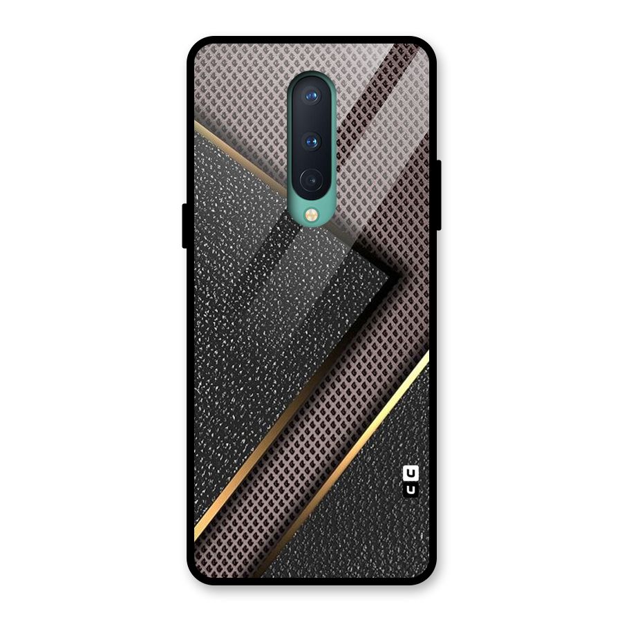 Rugged Polka Design Glass Back Case for OnePlus 8