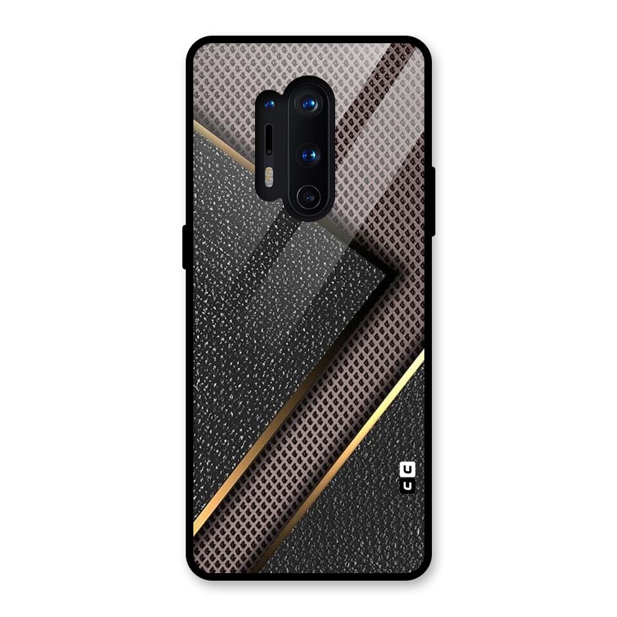 Rugged Polka Design Glass Back Case for OnePlus 8 Pro