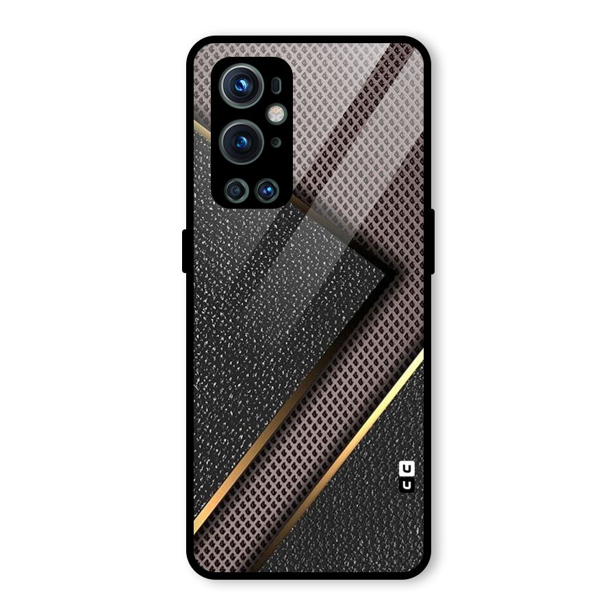 Rugged Polka Design Glass Back Case for OnePlus 9 Pro