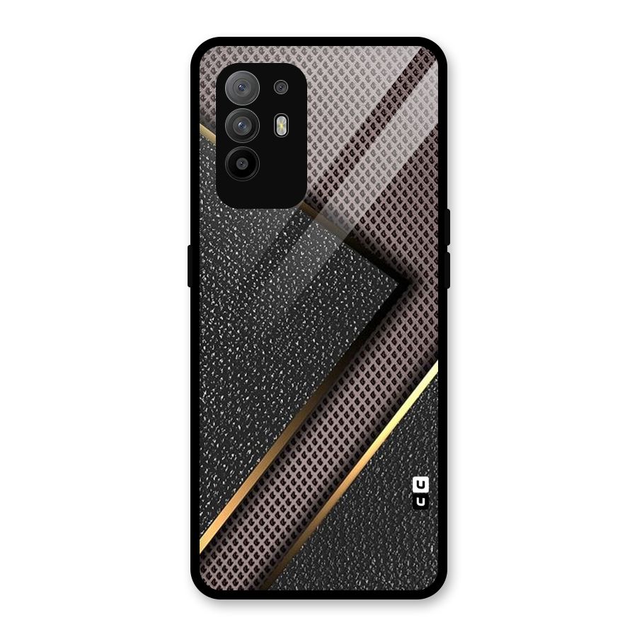 Rugged Polka Design Glass Back Case for Oppo F19 Pro Plus 5G