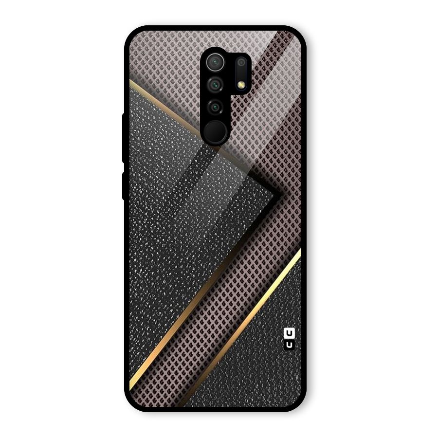 Rugged Polka Design Glass Back Case for Poco M2
