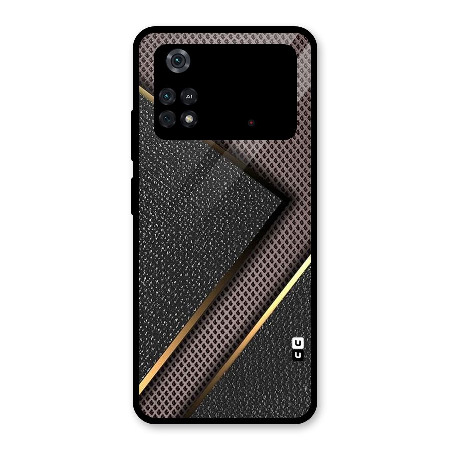 Rugged Polka Design Glass Back Case for Poco M4 Pro 4G