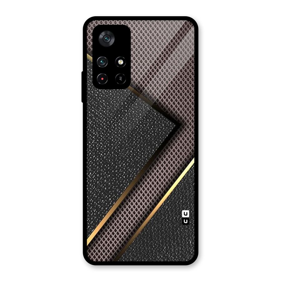 Rugged Polka Design Glass Back Case for Poco M4 Pro 5G