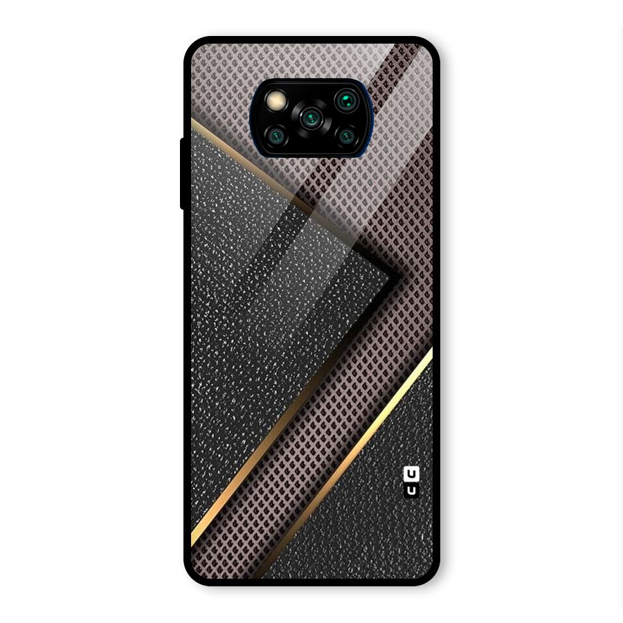 Rugged Polka Design Glass Back Case for Poco X3 Pro
