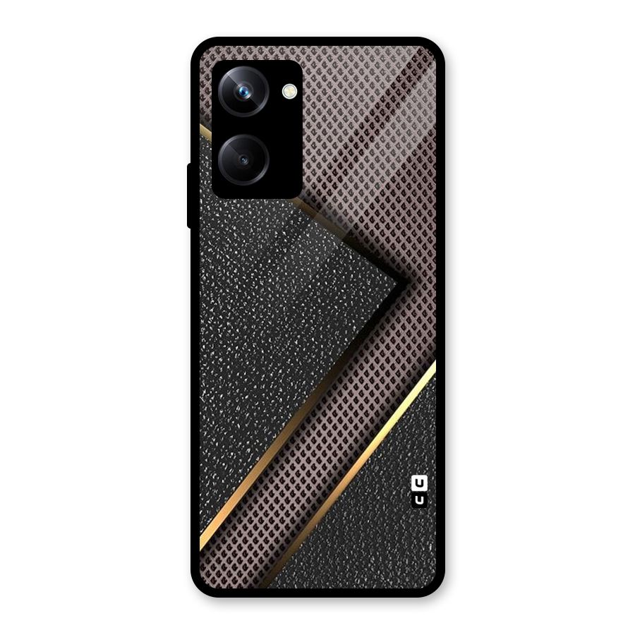 Rugged Polka Design Glass Back Case for Realme 10 Pro