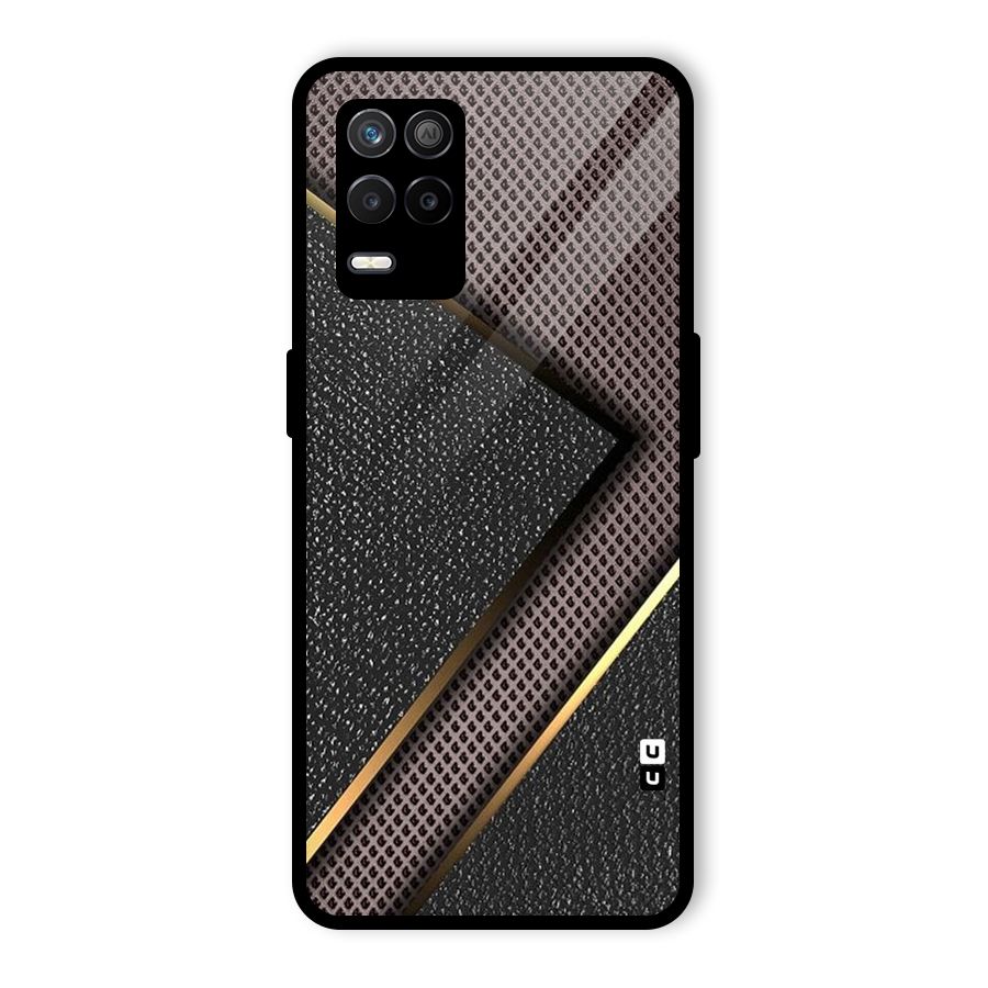Rugged Polka Design Glass Back Case for Realme 8 5G