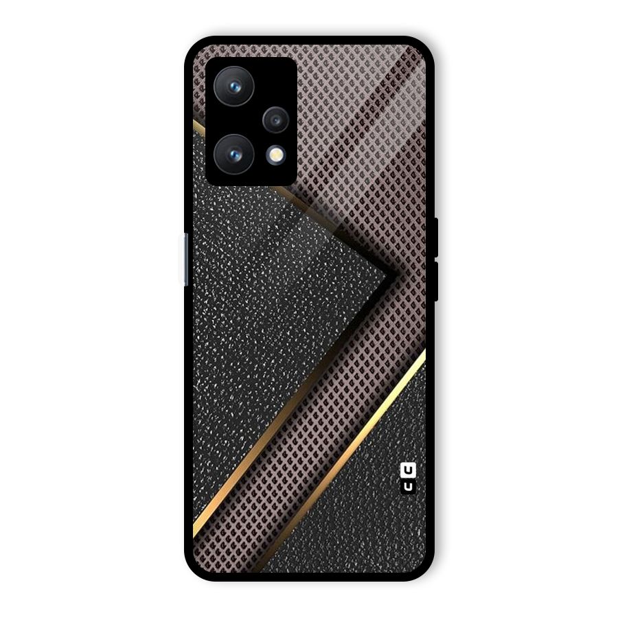 Rugged Polka Design Glass Back Case for Realme 9 Pro 5G