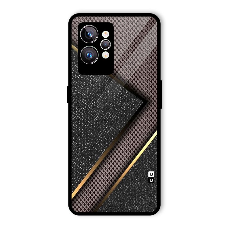Rugged Polka Design Glass Back Case for Realme GT2 Pro
