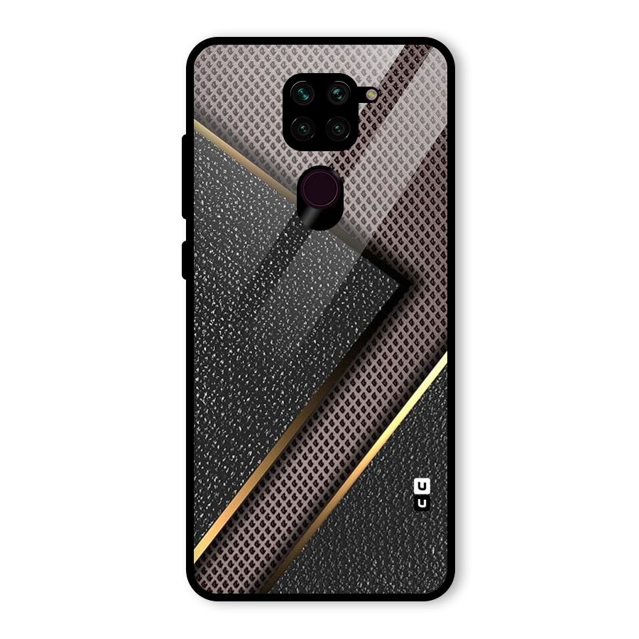 Rugged Polka Design Glass Back Case for Redmi Note 9