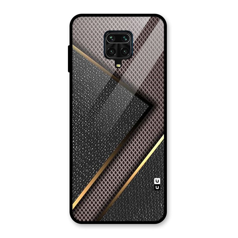 Rugged Polka Design Glass Back Case for Redmi Note 9 Pro Max
