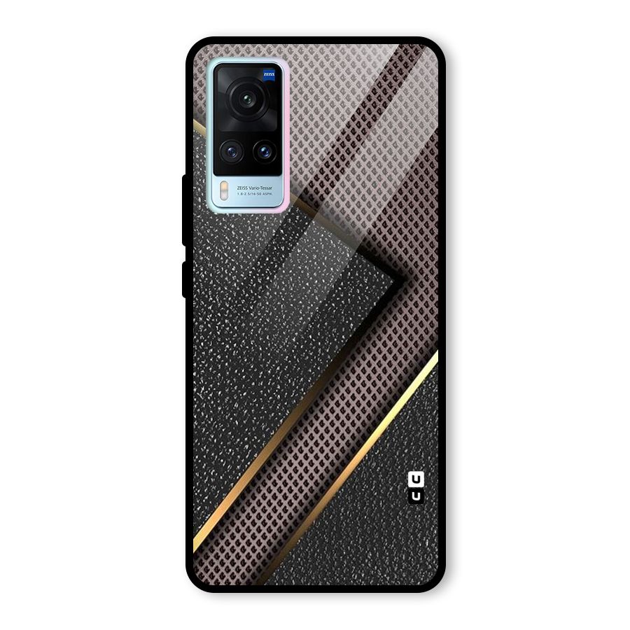 Rugged Polka Design Glass Back Case for Vivo X60