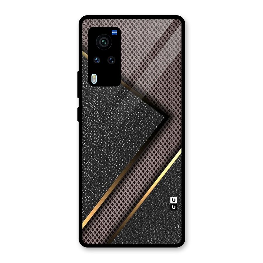 Rugged Polka Design Glass Back Case for Vivo X60 Pro