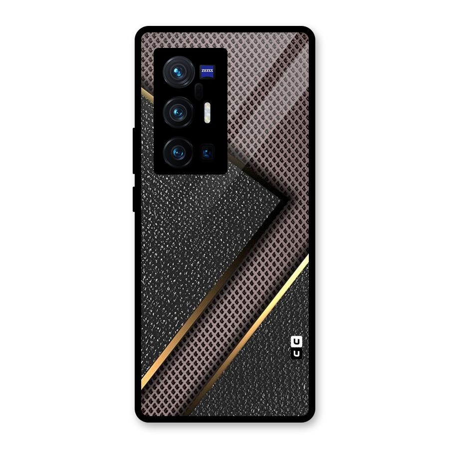 Rugged Polka Design Glass Back Case for Vivo X70 Pro Plus