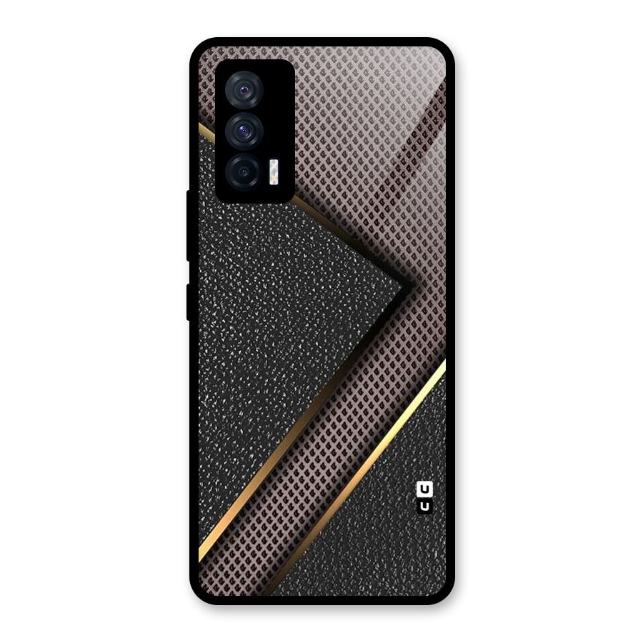 Rugged Polka Design Glass Back Case for Vivo iQOO 7 5G