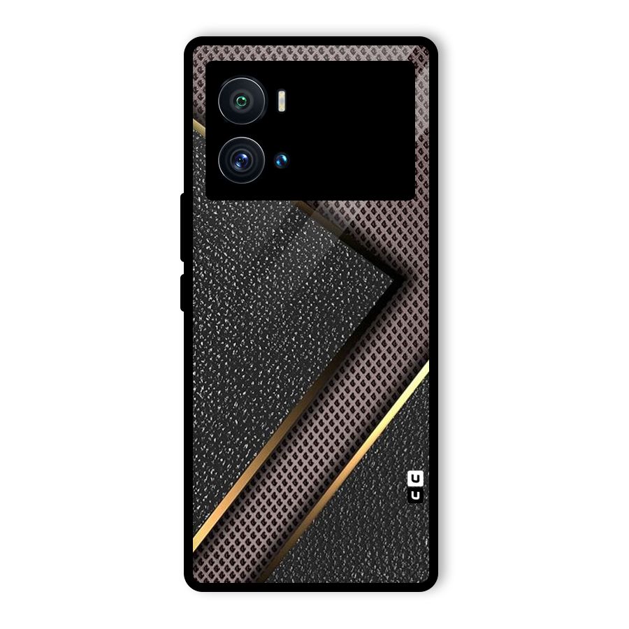 Rugged Polka Design Glass Back Case for Vivo iQOO 9 Pro
