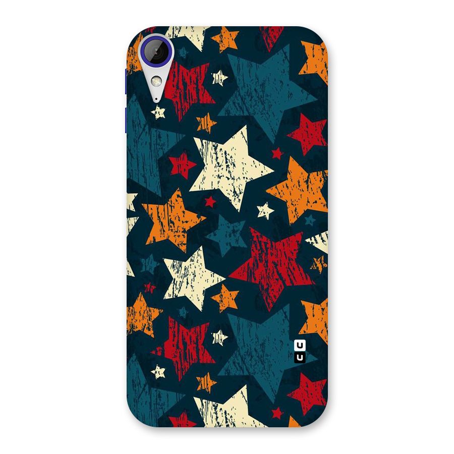 Rugged Star Design Back Case for Desire 830