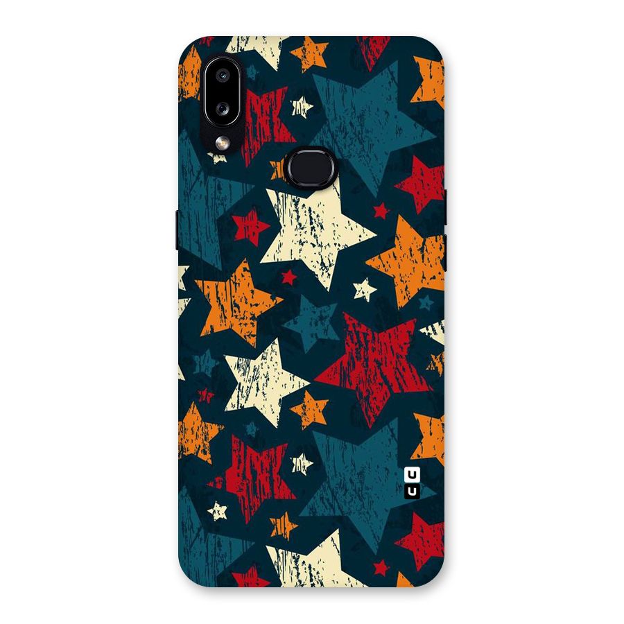 Rugged Star Design Back Case for Galaxy A10s