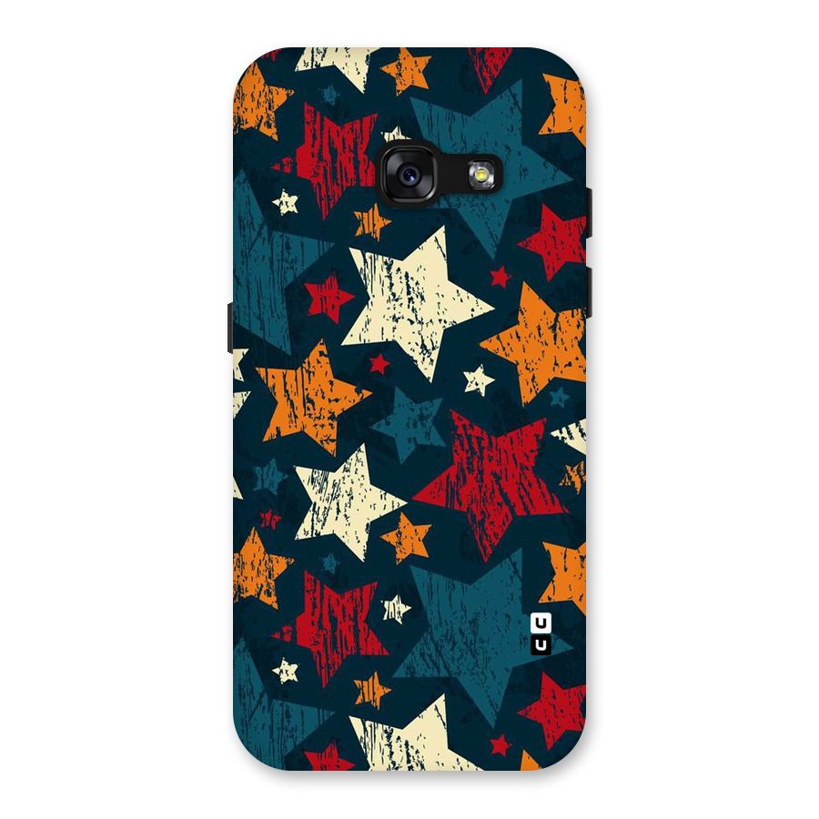Rugged Star Design Back Case for Galaxy A3 (2017)