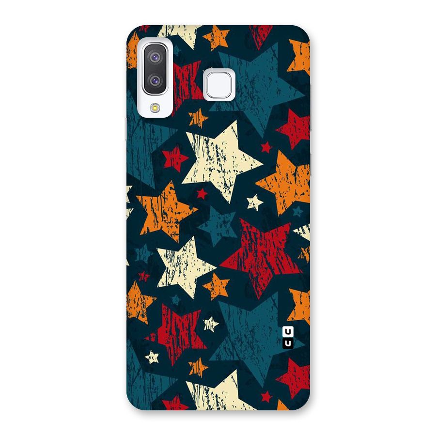 Rugged Star Design Back Case for Galaxy A8 Star