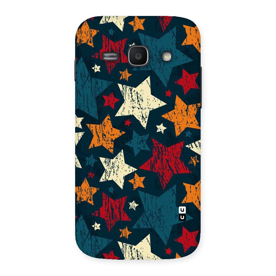 Rugged Star Design Back Case for Galaxy Ace 3